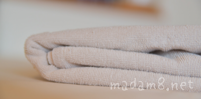 ほつれにくい8年タオル